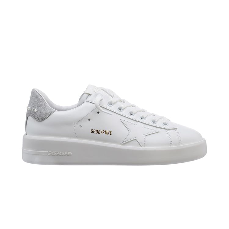 Image of Golden Goose Purestar White Silver (W)