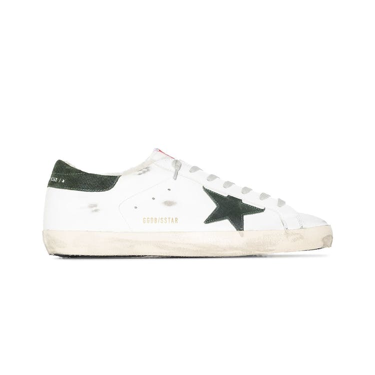 Image of Golden Goose Super-Star Sherpa Lining White Green