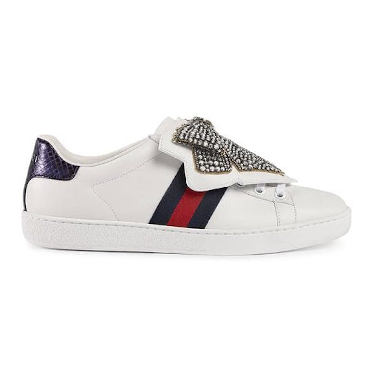 Image of Gucci Ace Bow Lace