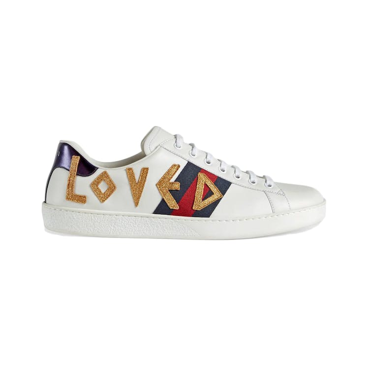Image of Gucci Ace Embroidered Love