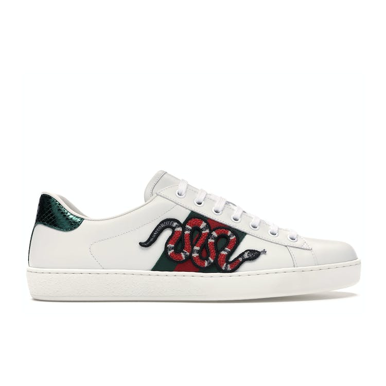 Image of Gucci Ace Embroidered Snake
