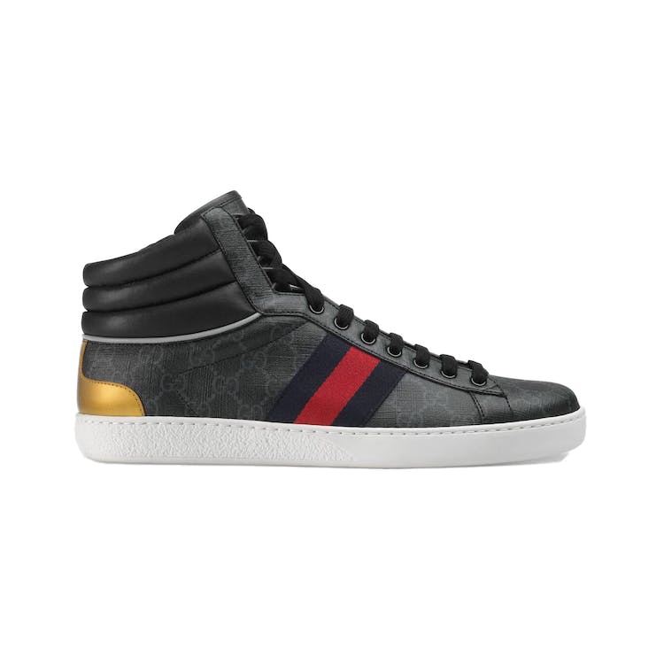 Image of Gucci Ace GG High Top Black
