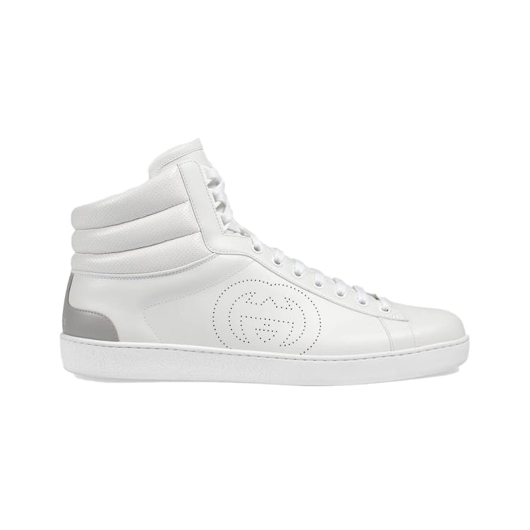 Image of Gucci Ace High-Top GG White