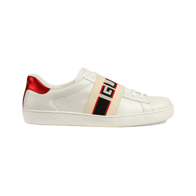 Image of Gucci Ace Stripe Ivory