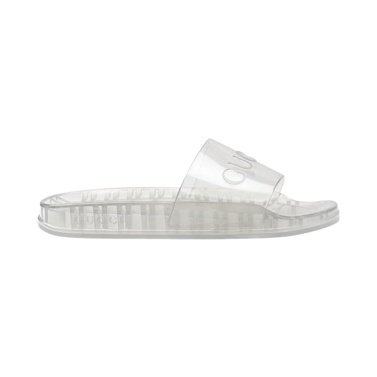 Image of Gucci Persuit Slide Clear Rubber