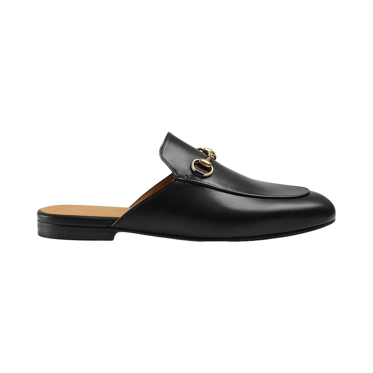 Image of Gucci Princetown Slipper Black Leather