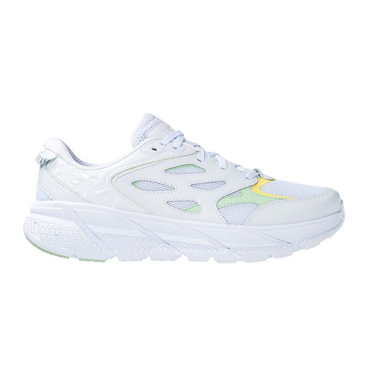 Image of Hoka One One Clifton L White Green Ash (All Gender)