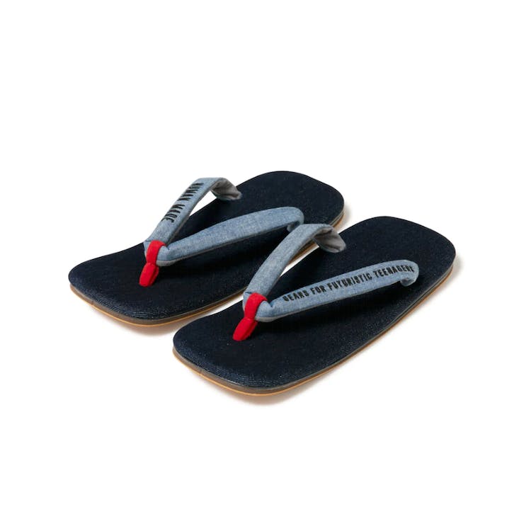 Image of Human Made Paper Sandals Navy