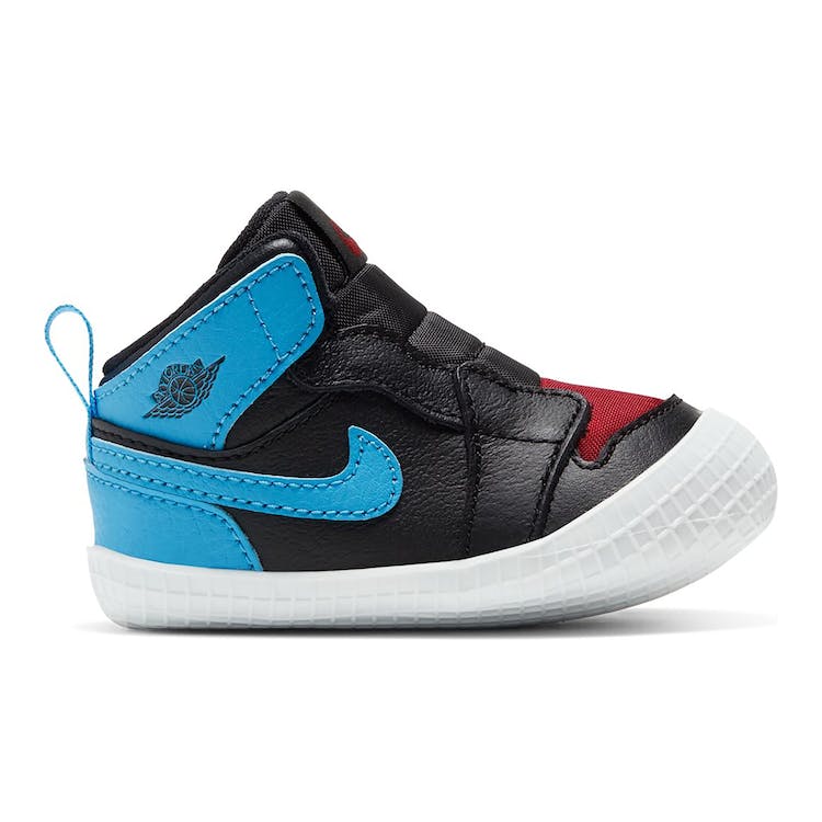 Image of Jordan 1 Crib Bootie UNC Chicago Leather