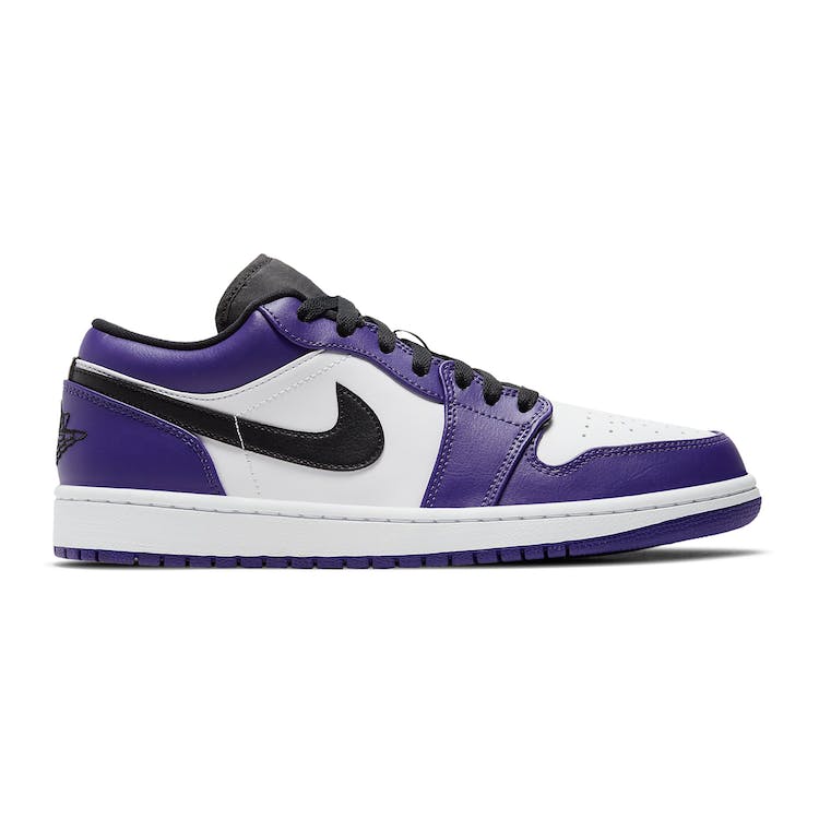 Image of Jordan 1 Low Court Purple White