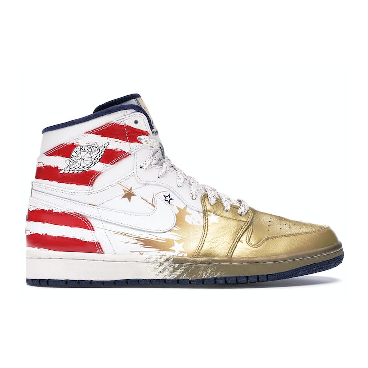 Image of Jordan 1 Retro Dave White Wings For the Future Gold