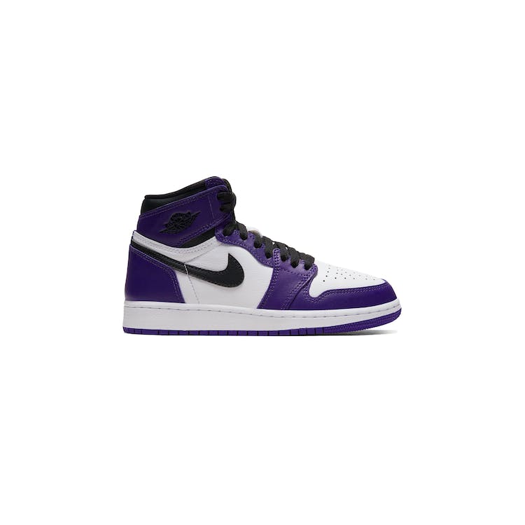 Image of Jordan 1 Retro High Court Purple White (GS)