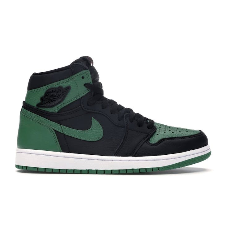 Image of Jordan 1 Retro High Pine Green Black (GS)