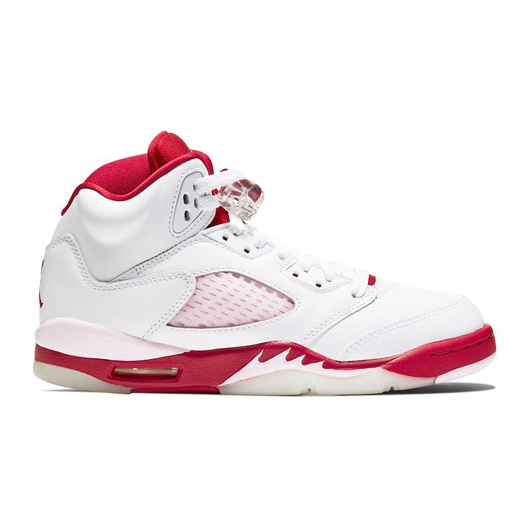 Image of Jordan 5 Retro White Pink Red (GS)