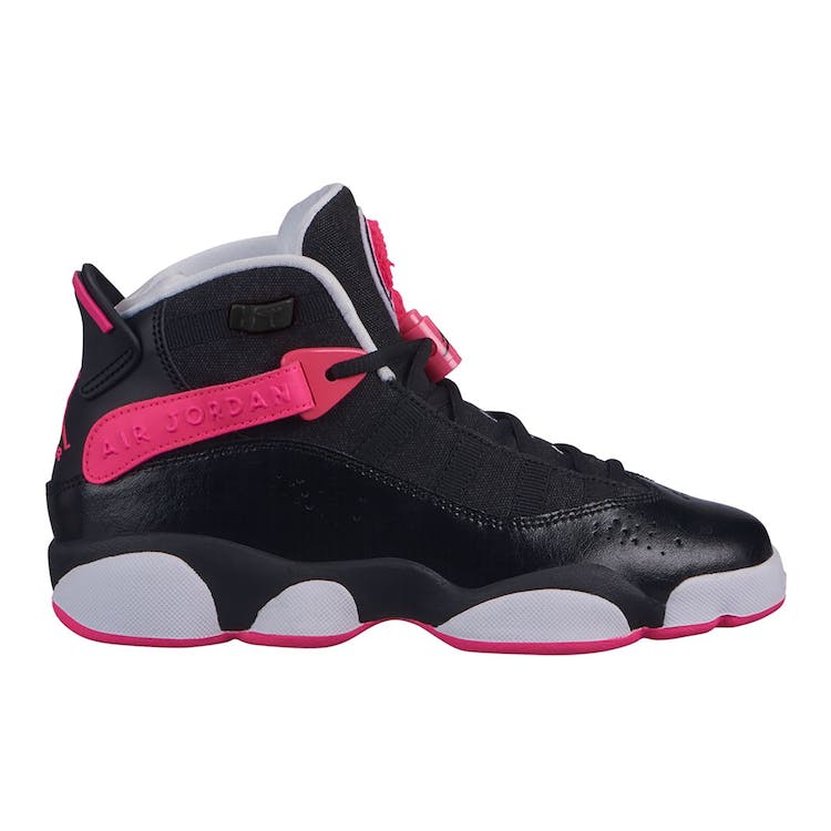 Image of Jordan 6 Rings Black Hyper Pink White (GS)