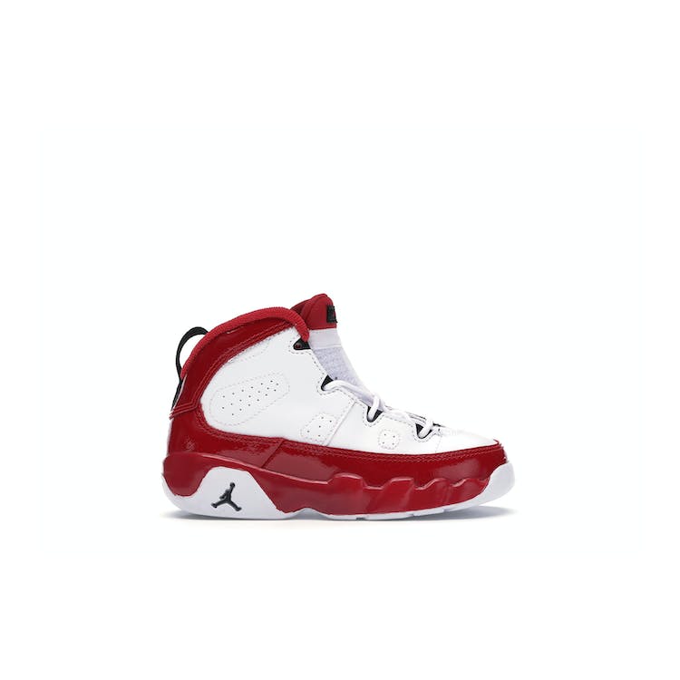 Image of Air Jordan 9 Retro White Gym Red (TD)