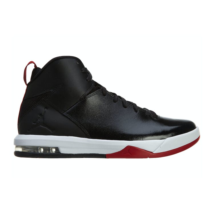 Image of Jordan Air Imminent Black / Gym Red - White