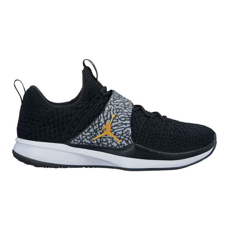 Image of Jordan Trainer 2 Flyknit Black Metallic Gold