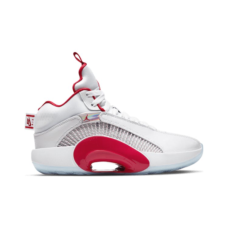 Image of Jordan XXXV White Fire Red (GS)