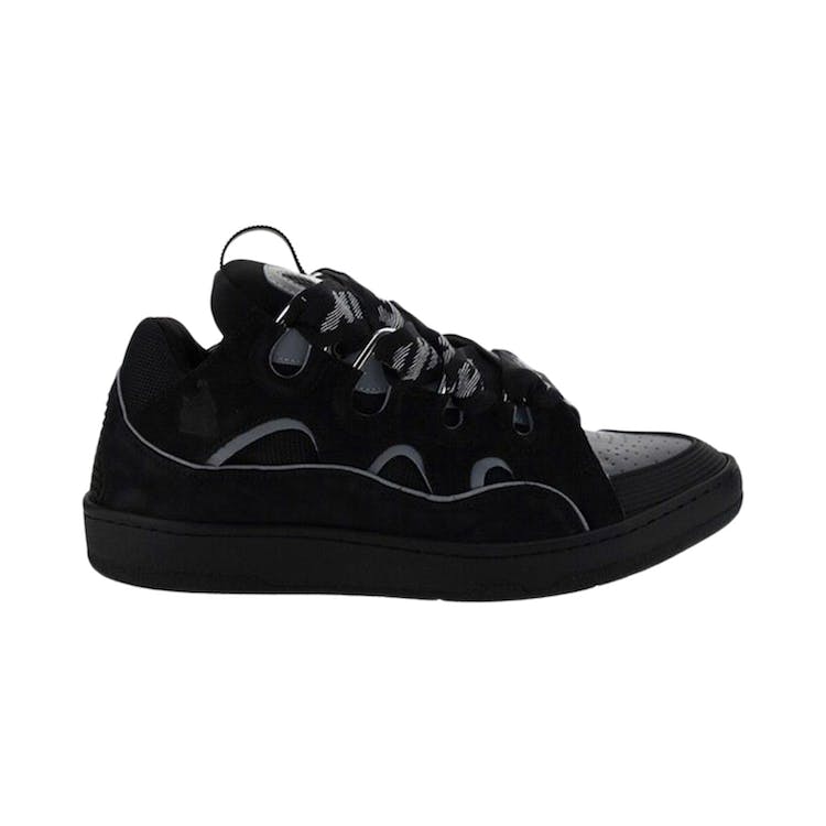 Image of Lanvin Curb Sneaker Black Grey