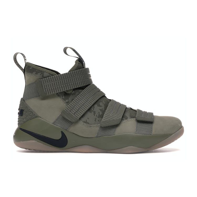 Image of LeBron Zoom Soldier 11 Olive Camo