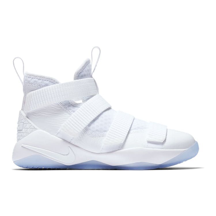 Image of LeBron Zoom Soldier 11 Triple White (GS)