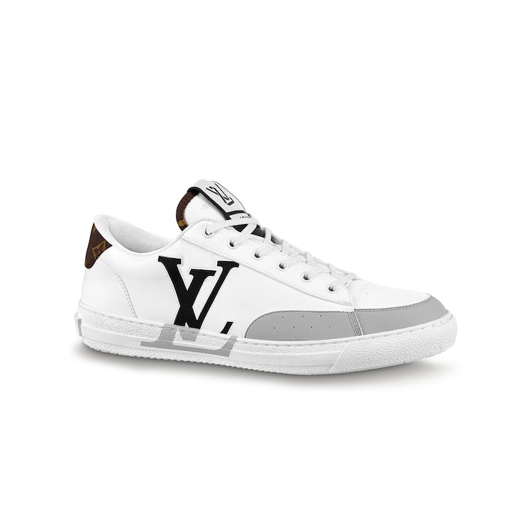 Image of Louis Vuitton Charlie Trainers White Cacoa Brown Black
