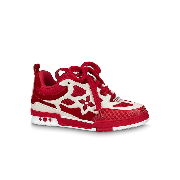 Image of Louis Vuitton LV Skate Sneaker Red White