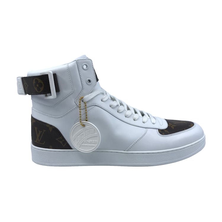 Image of Louis Vuitton Rivoli Sneaker Boot Monogram White