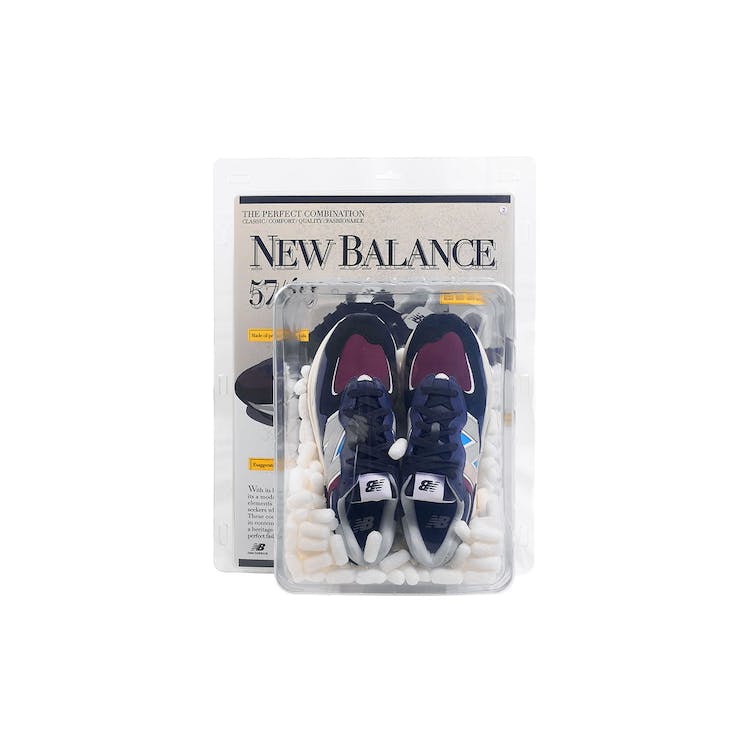 Image of New Balance 57/40 DAHOOD Navy Maroon (Special Box)