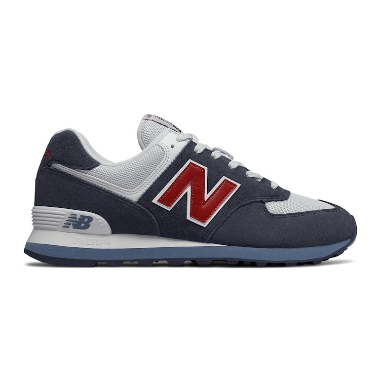 Image of New Balance 574 Classic Core Plus Navy Red