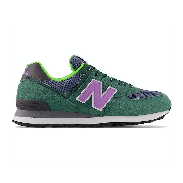Image of New Balance 574 Green Purple