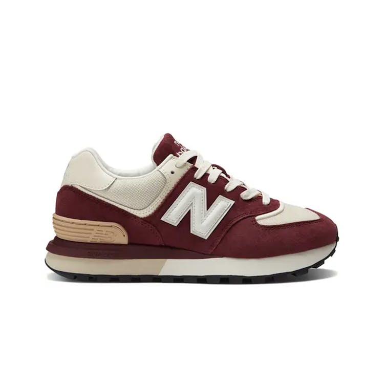 Image of New Balance 574 Legacy NB Burgundy Angora