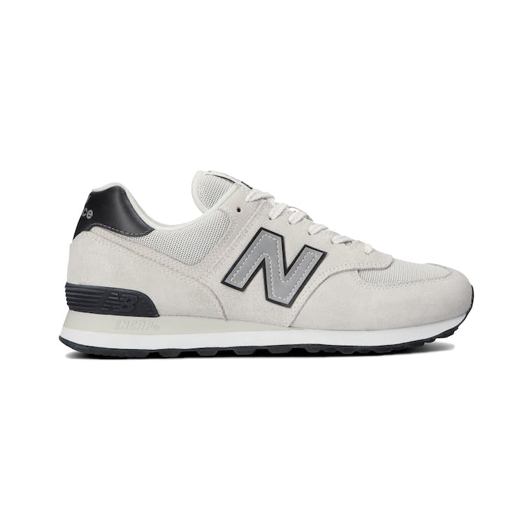 Image of New Balance 574 White Silver