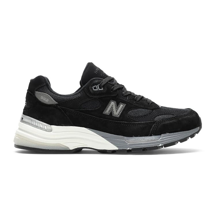 Image of New Balance 992 Black Grey (Made in USA)