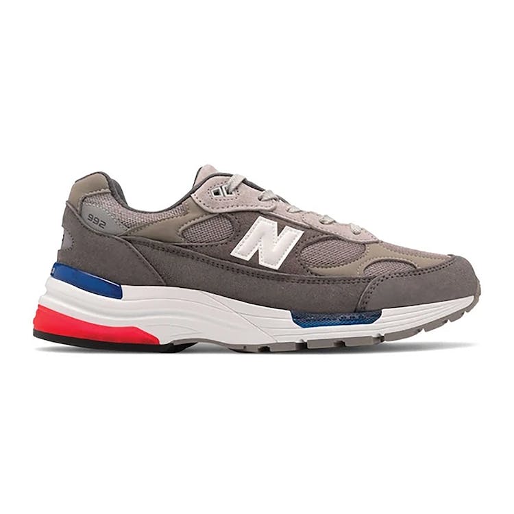 Image of New Balance 992 Grey Blue Red