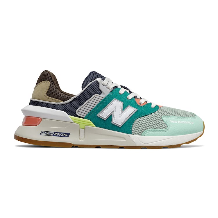 Image of New Balance 997 Sport Teal Brown