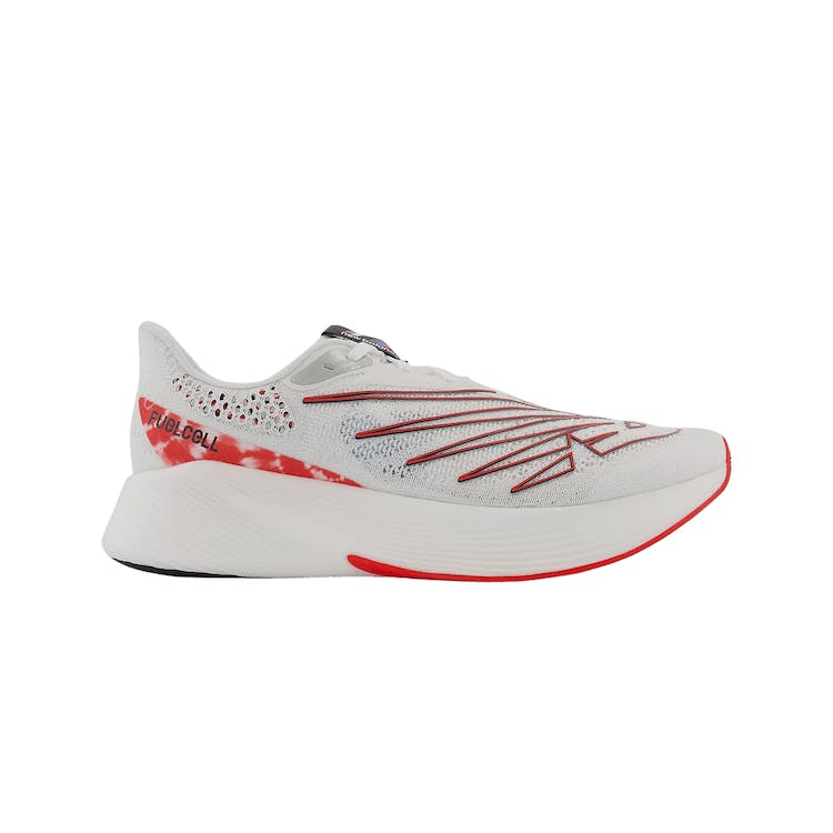 Image of New Balance FuelCell RC Elite v2 White Neo Flame