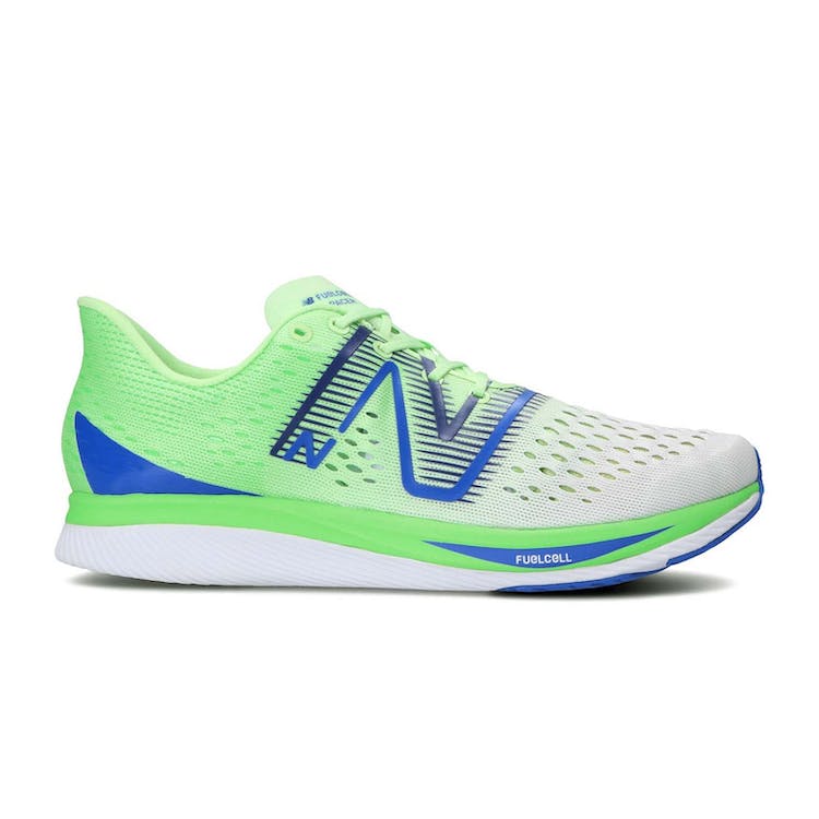 Image of New Balance FuelCell SuperComp Pacer LE White Green Blue