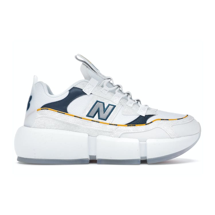 Image of New Balance Vision Racer Jaden Smith White Navy Yellow