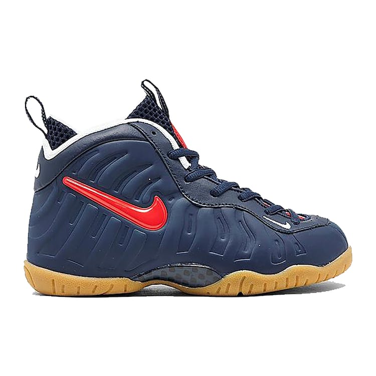Image of Nike Air Foamposite Pro Blue Void University Red (PS)