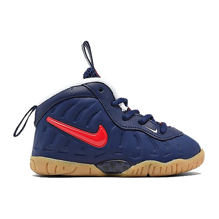 Image of Nike Air Foamposite Pro Blue Void University Red (TD)