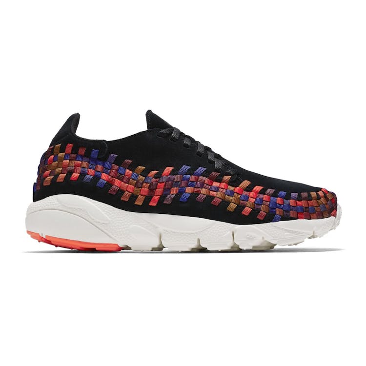 Image of Nike Air Footscape Woven Black Rainbow
