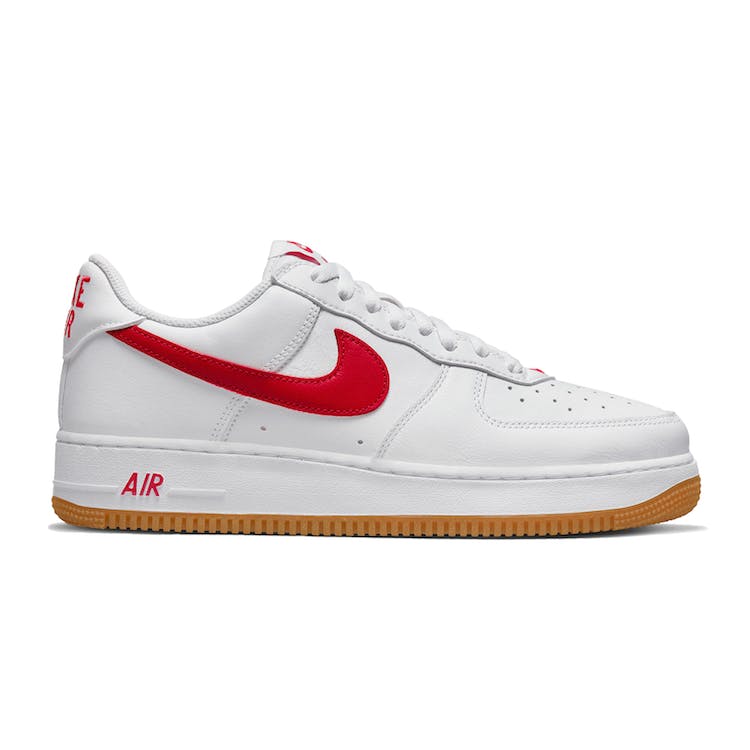 Image of Nike Air Force 1 07 Low Color of the Month University Red Gum