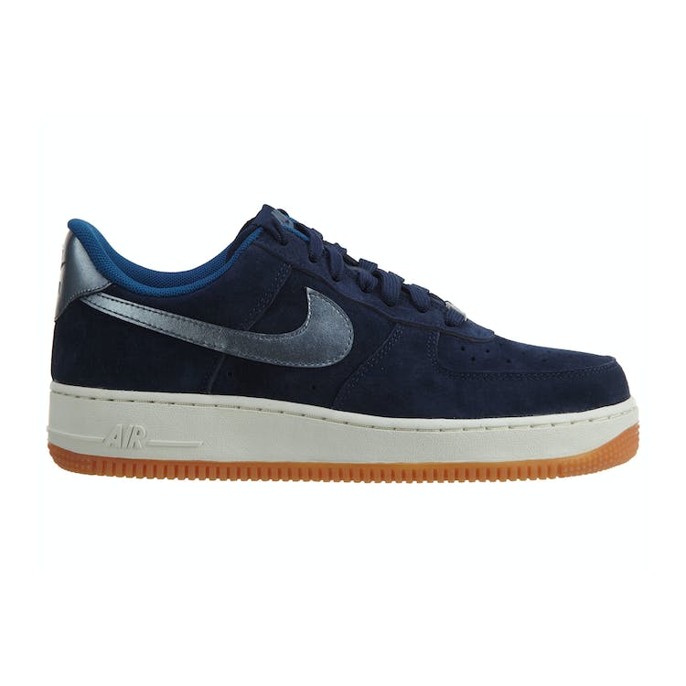 Image of Nike Air Force 1 07 Prm Suede Midnight Navy (W)