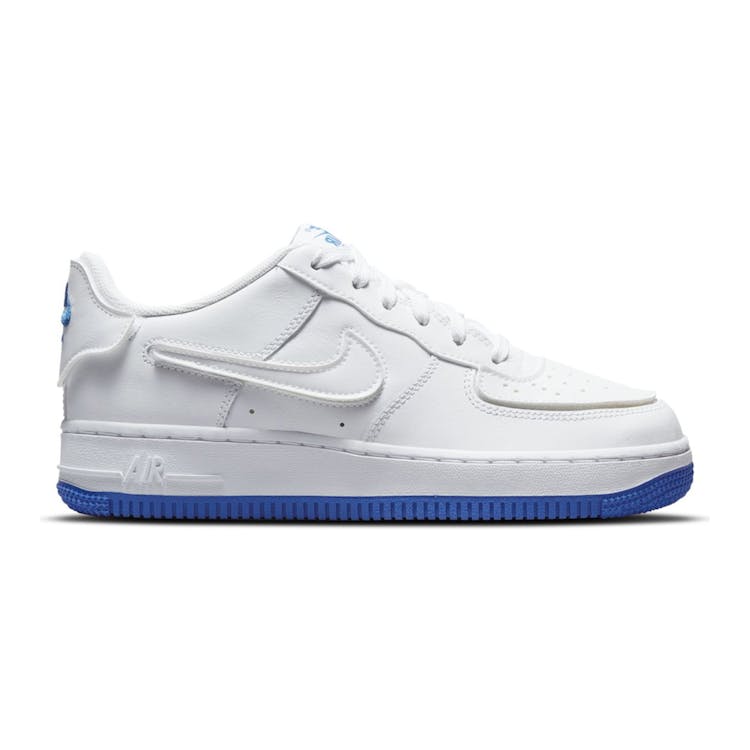 Image of Nike Air Force 1/1 White Royal Blue (GS)