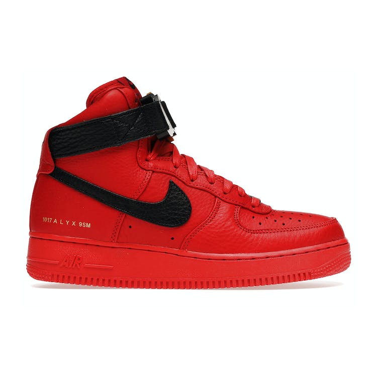 Image of Nike Air Force 1 High 1017 ALYX 9SM Red Black