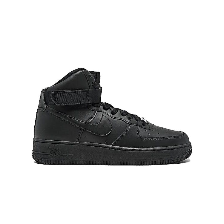 Image of Nike Air Force 1 High LE Triple Black (GS)