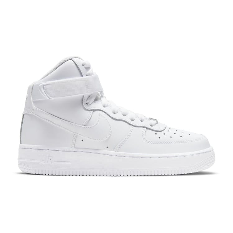Image of Nike Air Force 1 High LE Triple White (GS)