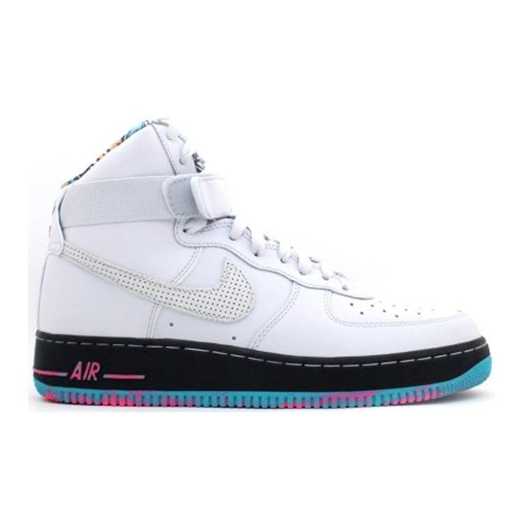 Image of Nike Air Force 1 High Pure Platinum Multi-Color